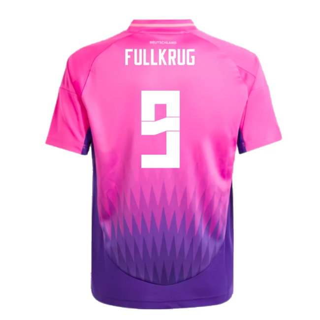 2024-2025 Germany Away Shirt (Kids) (Fullkrug 9)-SoccerKits Hub | Buy Soccer Jerseys Online